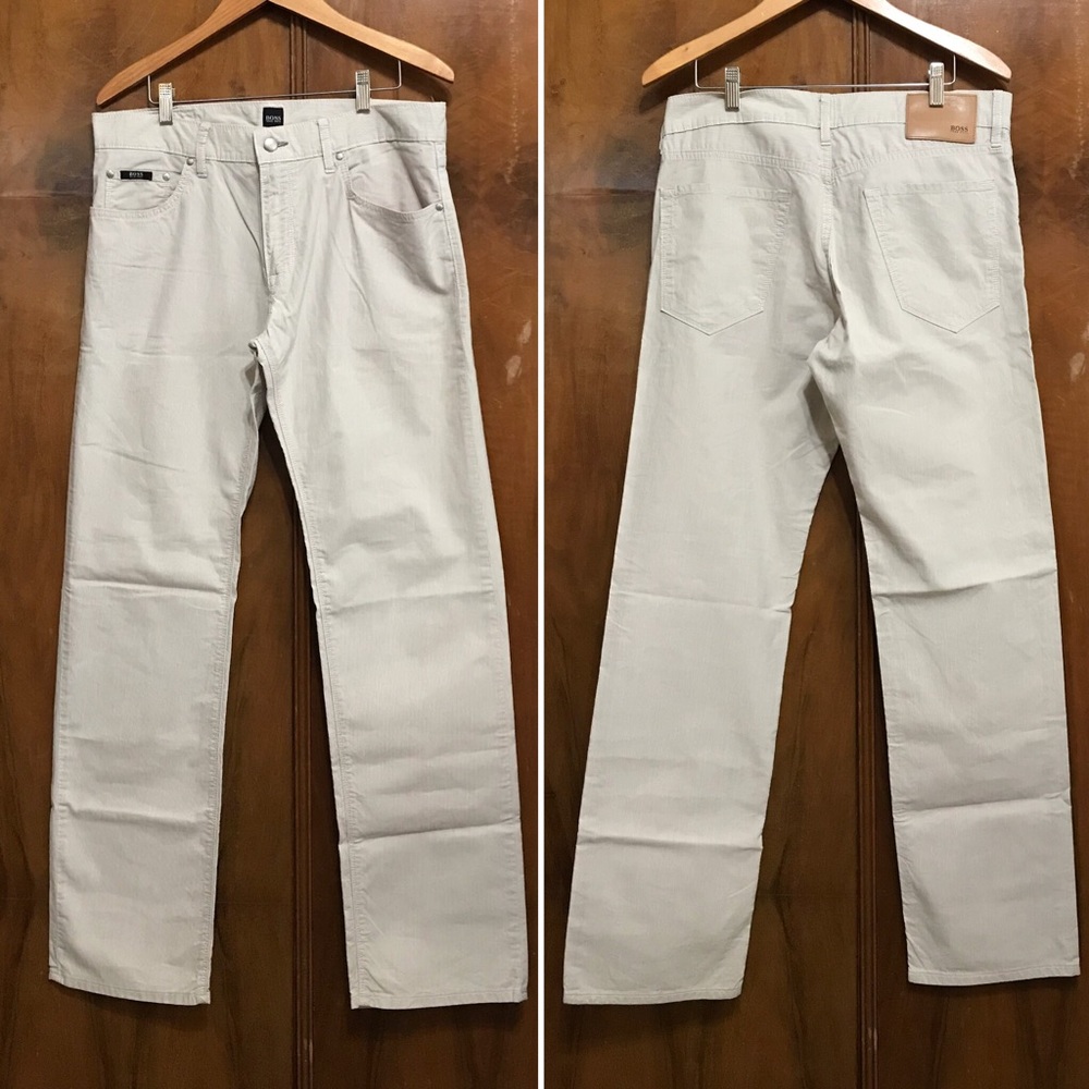 Boss men's Hugo Boss linen blend pants 33 X 32 (13